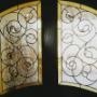 vitral rùstico cenefa amarilla