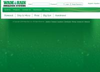 Sitio web de Wade Rain Oaxaca Sistemas de Riego