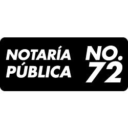 Notaría Pública No. 72