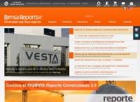 Sitio web de Bimsa Reports