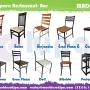 Sillas Para Restaurantes (madera)