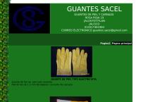 Sitio web de Guantes Sacel