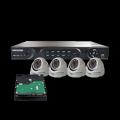 Kit de CCTV, 4 minidomos