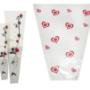 cono de celofan para flor