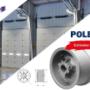 Polea puerta seccional elevaciòn estàndar