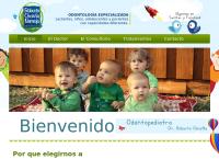 Sitio web de Odontologia Infantil