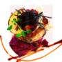 Atún sobre radicchio y salsa de ostion