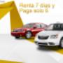 Renta 7 días y paga 6