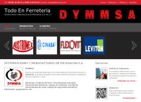 Sitio web de DYMMSA