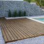 Alberca con deck