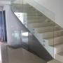 barandal de cristal templado