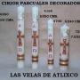 CIRIOS PASCUALES DECORADOS