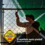 INSTALACIÓN DE CERCA CON MALLA GALVANIZADA