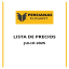 Lista de precios Persianas elegant sept-dic-2025