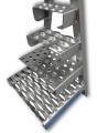 Monten Troquelado 12"- MT51214 AC GALVANIZADO