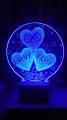 lampara personalizada LED