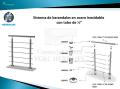 Herrajes para Barandales de Cristal