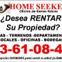 Desea Rentar su Inmueble?
