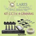 KIT CCTV 4 CAMARAS
