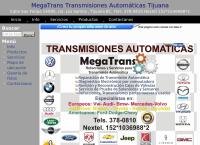 Sitio web de Transmisiones Automaticas Tijuana
