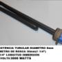Resistencia inmersion