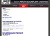 Sitio web de ::::aceros San Luis Potosi::::