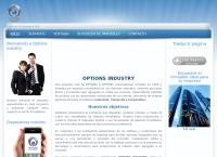 Sitio web de Options Industry
