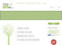 Sitio web de Think Green Project Mx SA de Cv
