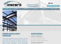 Sitio web de Estructuras Metálicas Inacero
