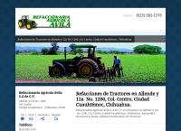 Sitio web de Refaccionaria Agricola Avila, S.a. de C.v.