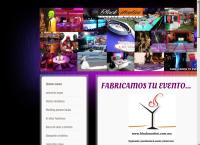 Sitio web de Black Martini Eventos