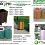 MOBILIARIO URBANO PLASTICO
