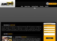 Sitio web de AMC Construcciones y  Edificaciones