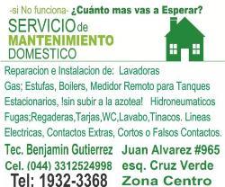 Servicio de mantenimiento domestico