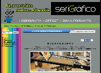 Sitio web de Serigráfico Impresos