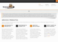 Sitio web de Montacargas y Equipos de Monterrey