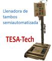 Llenadora semiautomatizada de tambos y cubetas