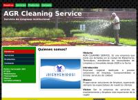 Sitio web de AGR Cleaning Service