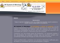 Sitio web de RK SYSTEMS & METROLOGY