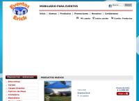 Sitio web de Eventos Erick