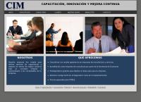 Sitio web de CIM Consultores