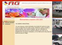 Sitio web de AG Quimica Industrial