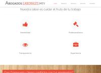 Sitio web de Abogados Laborales Mty