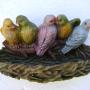 Bebedero De Pajaro Decorado