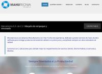 Sitio web de Manutecnia S.A. de C.V.