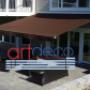 Subido por visitante en 13/04/2017 - Toldo para sombra de brazos extensibles.