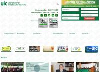 Sitio web de UIC Universidad Intercontinental