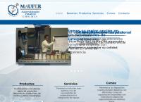Sitio web de Maufer Automatización Industrial S. de RL de C.V.