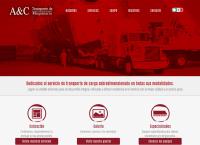 Sitio web de A&C Transporte de Maquinaria, S.A. de C.V.