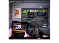 Sitio web de Dissi Domótica